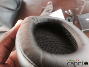 Bluedio T6 Earcup Depth