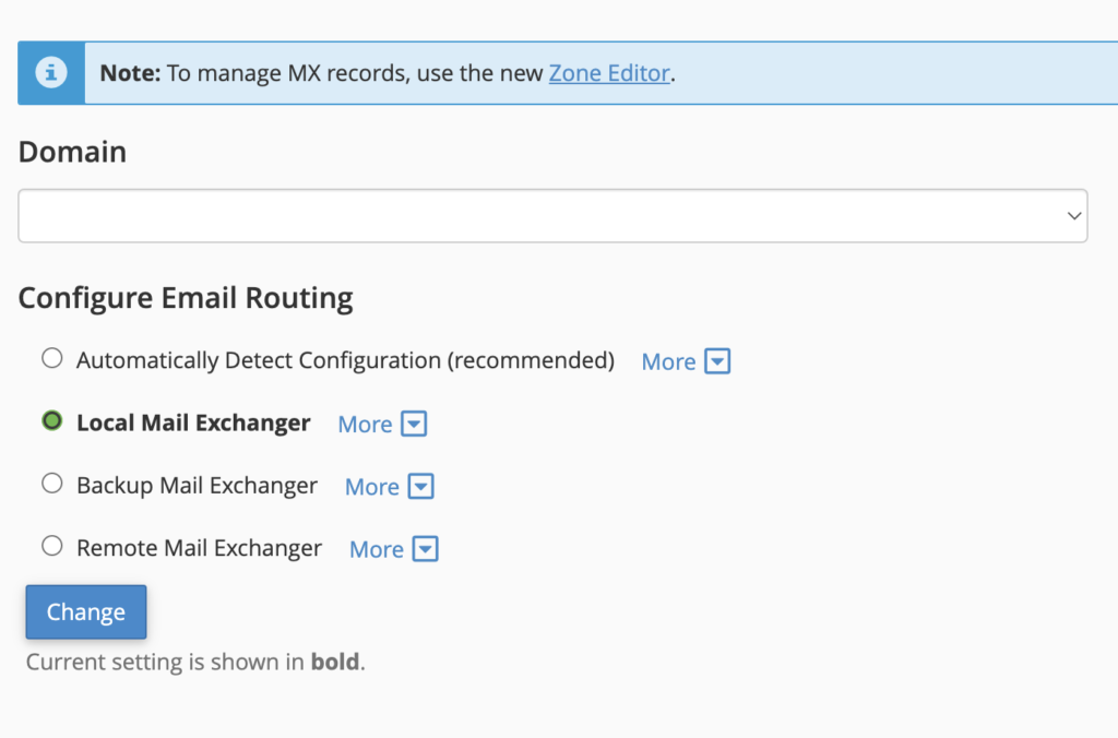 email routing