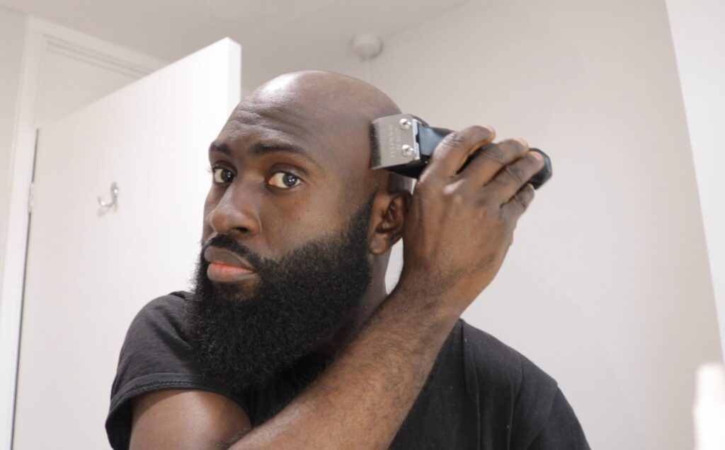 wahl rapid clip in use